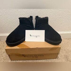 “New” Koolaburra by UGG Black Suede Boots size5